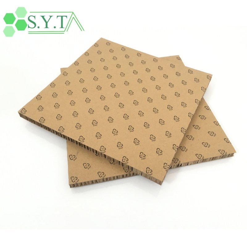 High Strength Eco-friendly Kraft Paper Advertising board AD cardboard honeycomb paper cardboard