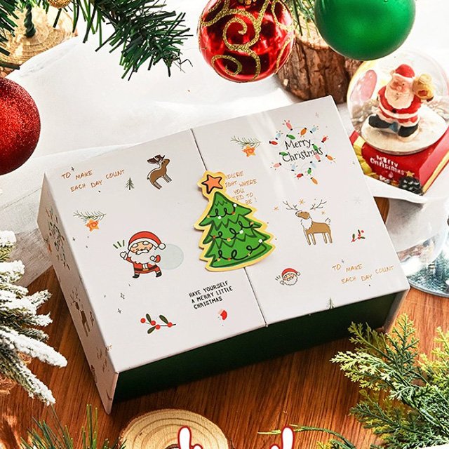 Hot exquisite custom design gift box Luxury double door magnetic gift box