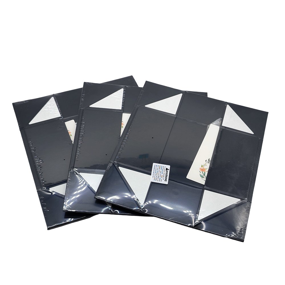 Instock Luxury Foldable Collapsible Cardboard Black Magnetic Closure Paper Gift Boxes Packaging With Magnet Lid For Business