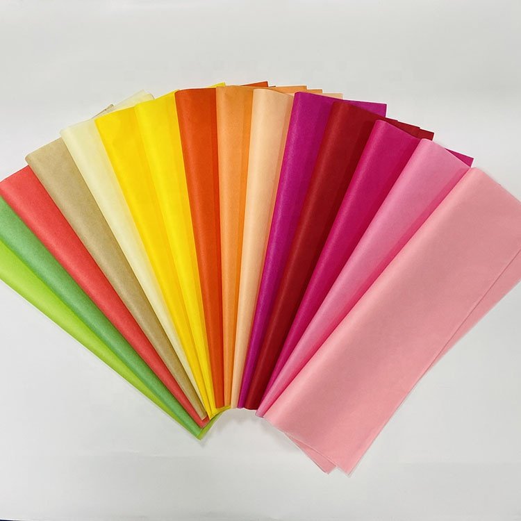 Manufacturer Gift Wrapping Tissue Paper For Clothes Stick Butter Paper Wrapping Tissue Paper