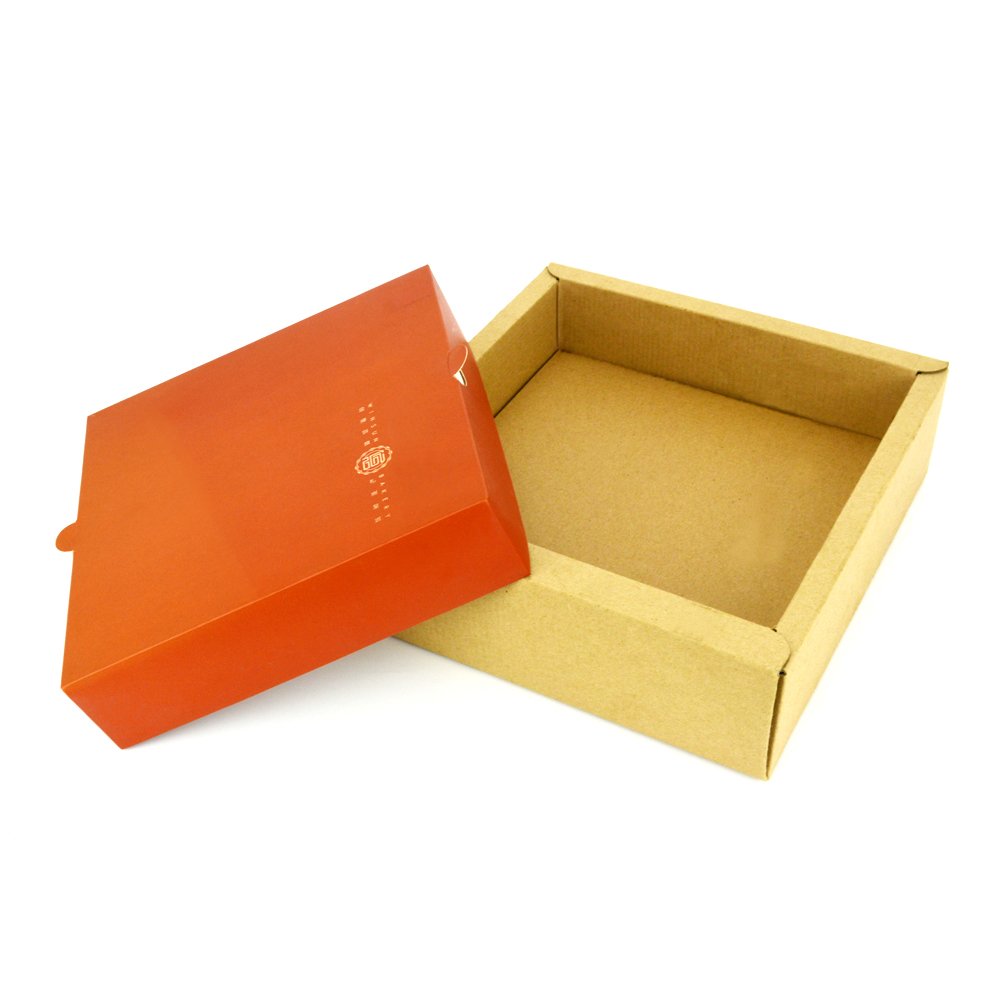 Custom Printed Kraft Paper Small Square MoonCake Chocolate Box Wholesale Cheap Bakery Pastry Food Paper Packaging Box