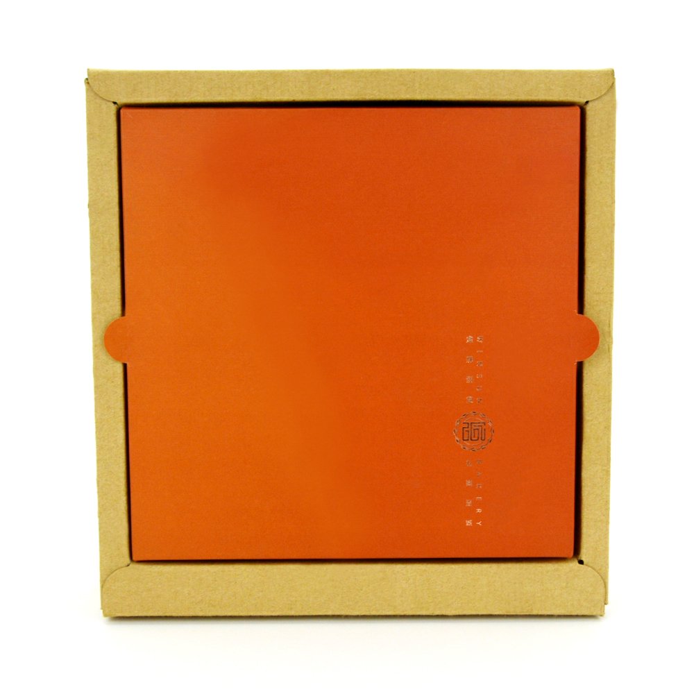 Custom Printed Kraft Paper Small Square MoonCake Chocolate Box Wholesale Cheap Bakery Pastry Food Paper Packaging Box