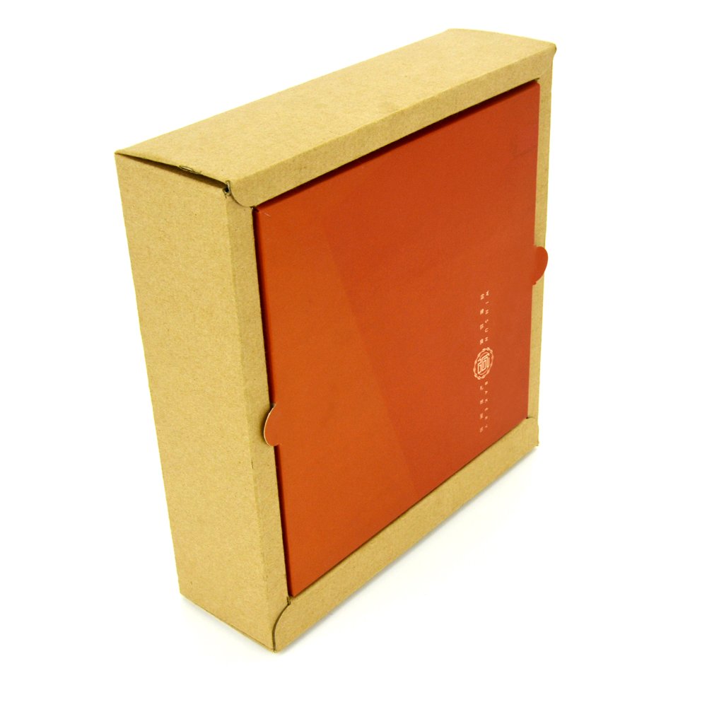 Custom Printed Kraft Paper Small Square MoonCake Chocolate Box Wholesale Cheap Bakery Pastry Food Paper Packaging Box