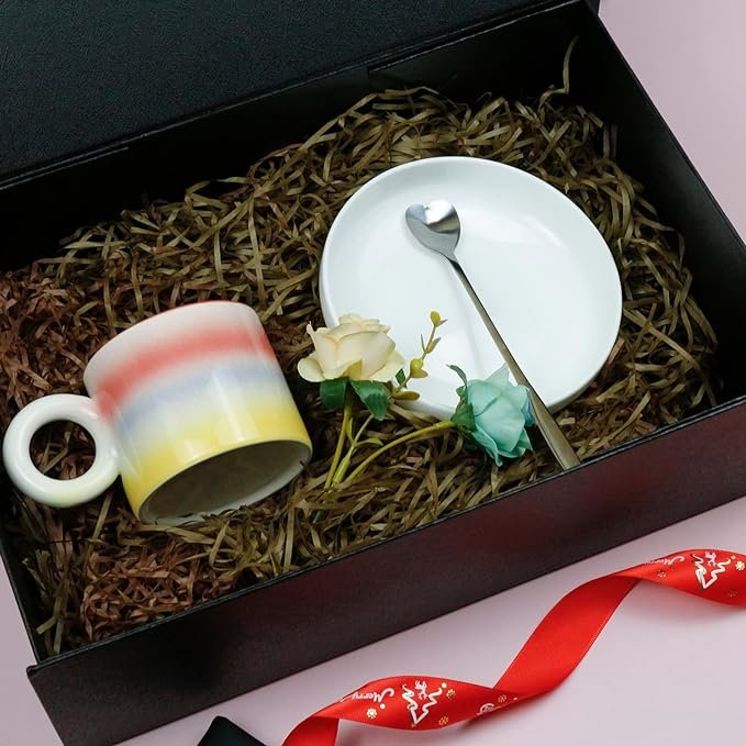 Large Gift Box Custom Size Magnetic with Ribbon Cards and Envelopes for Presents Gift Packaging