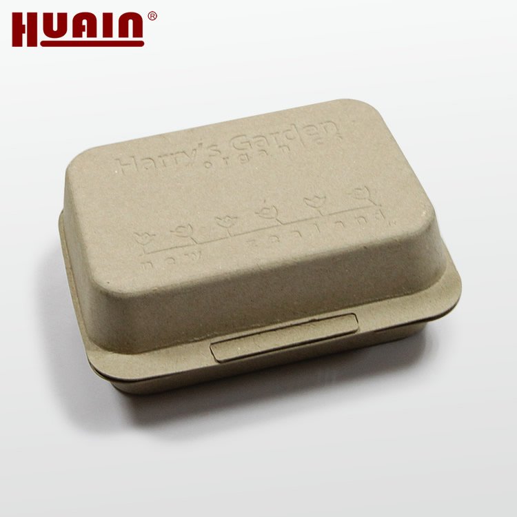 Waterproof Molded Paper Pulp Packaging For Handmade Soap