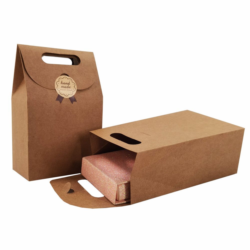 Hot Selling Wholesale Kraft Paper Box High Quality Custom Decoration Paper Rectangle Gift Box Gift Box Packaging