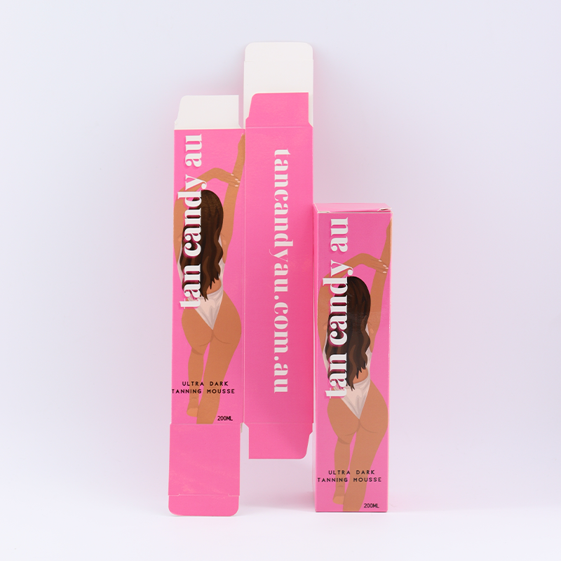 Eco Friendly Custom Logo Packaging Folding Boxes Kraft Paper Carton paper Box