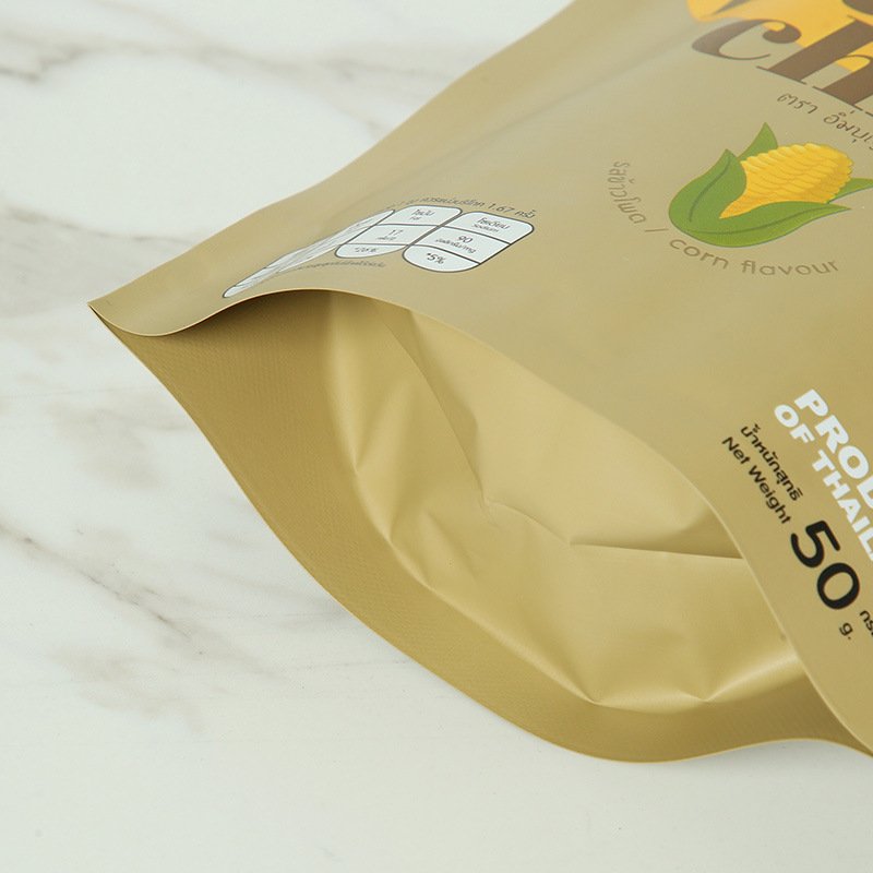 Free sample printed resealable zipper plastic aluminum foil snack nuts coffee tea food stand up pouches packaging