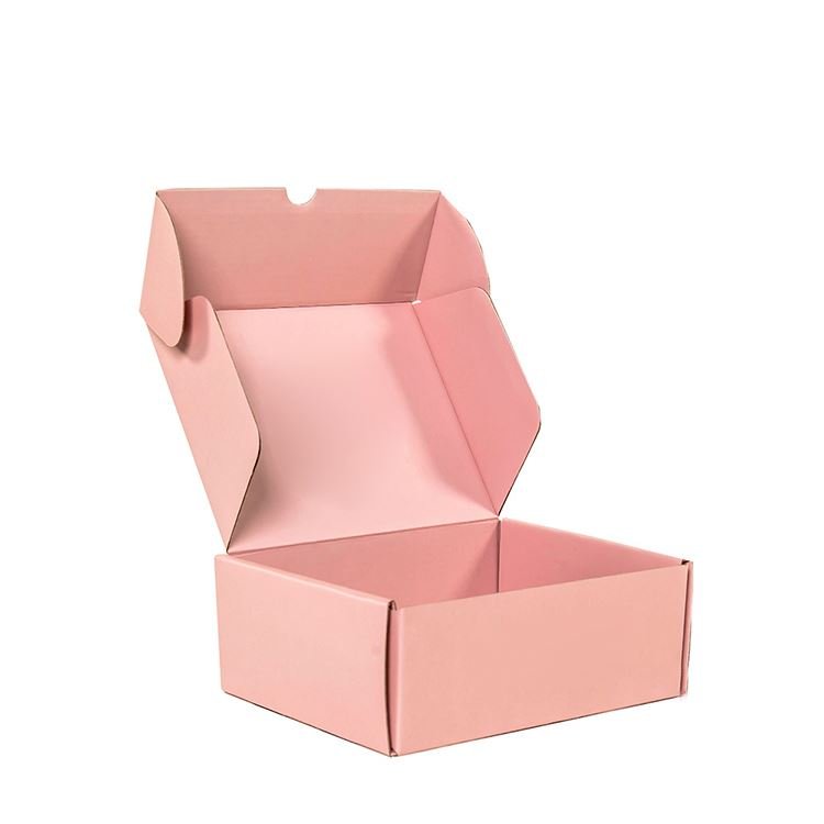 Customized E commerce paper mailer shipping corrugated gift packaging boxes