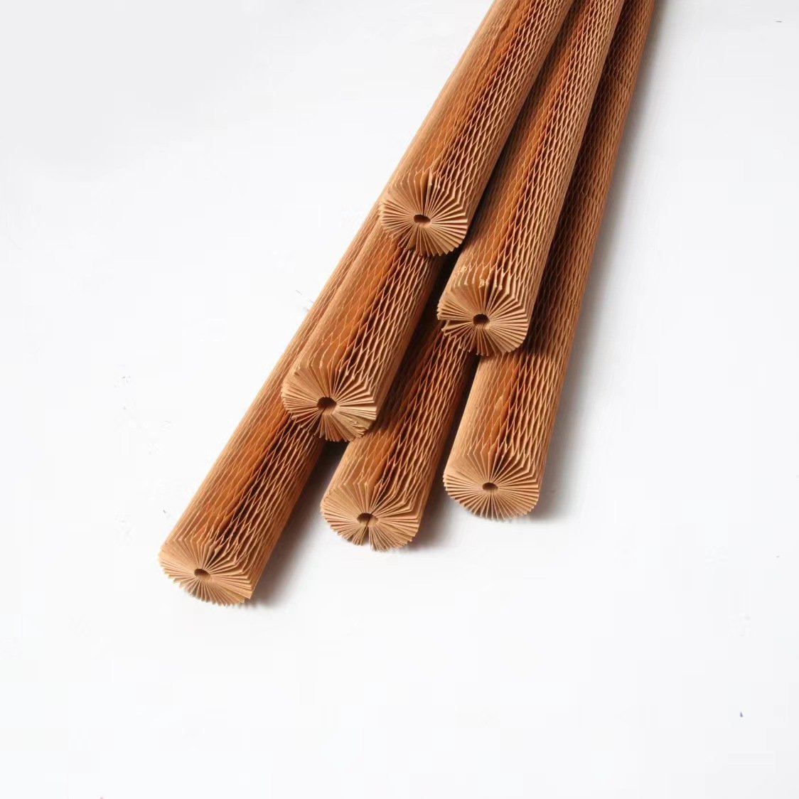 Manufacturer's Environmentally Friendly Kraft Paper Sleeve Safe Protector for Honeycomb Bottles Usage for Packing