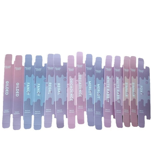 Small paper packaging direct manufacture produce lip gloss box