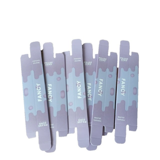 Small paper packaging direct manufacture produce lip gloss box