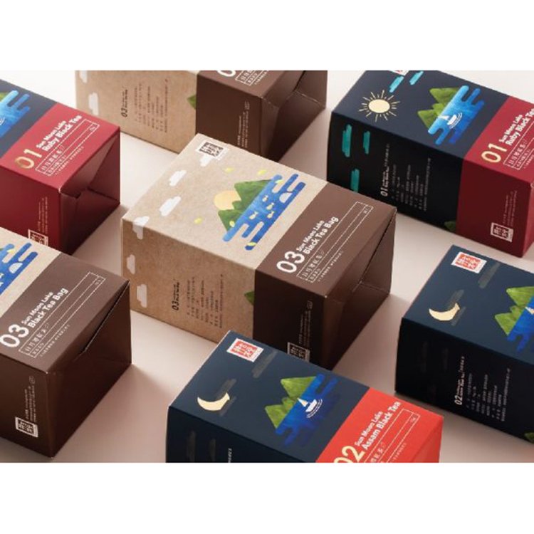 Custom design fancy luxury cardboard empty round tube cylinder packing for chinese tea bags packaging paper gift box