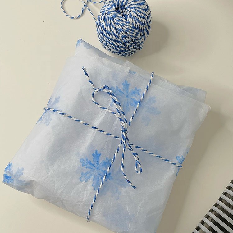 Custom Logo Packaging Tissue Wrapping Paper Eco Friendly Tissue Paper Custom Logo Custom Tissue Paper