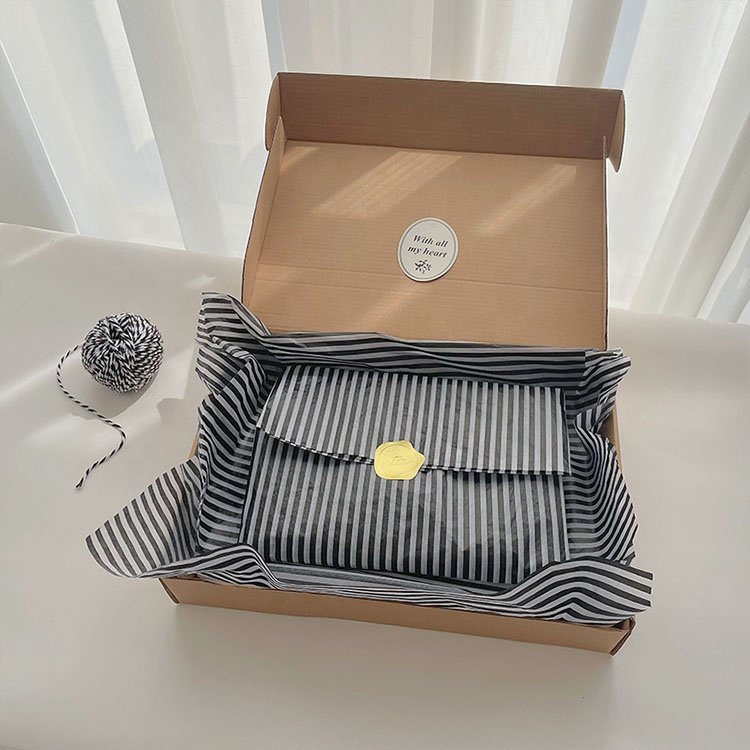 Custom Logo Packaging Tissue Wrapping Paper Eco Friendly Tissue Paper Custom Logo Custom Tissue Paper