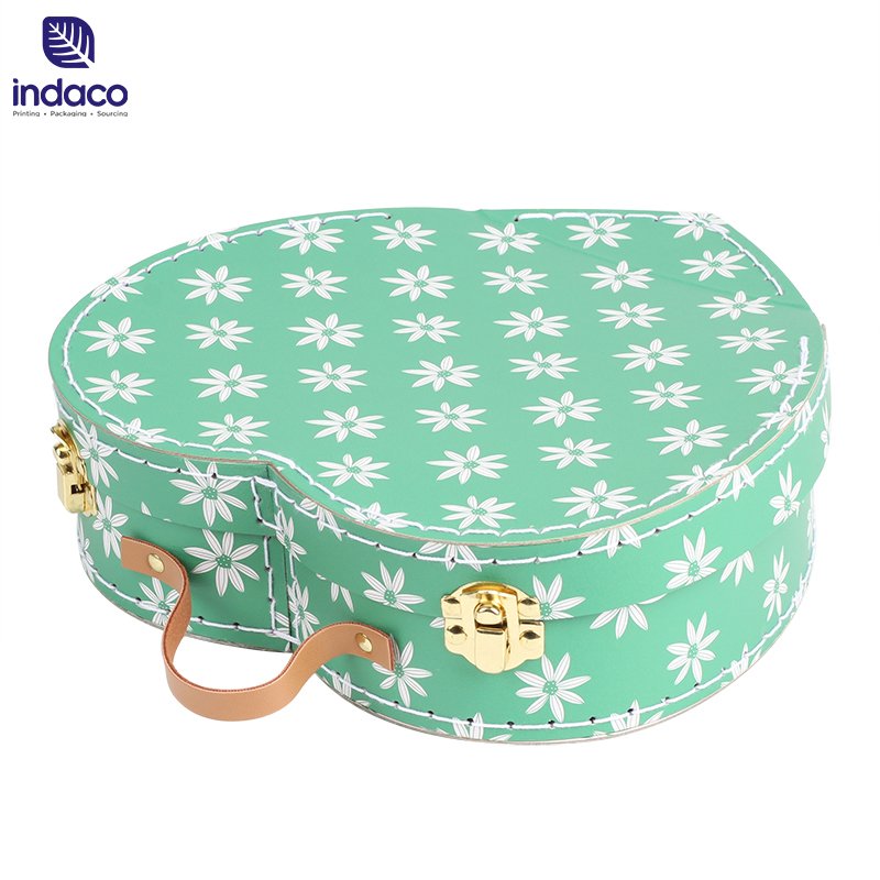 Luxury Fashion Handbag Box Custom Sweet Carton Design Large Size For Kid Children Clothes Gift Homework Packaging