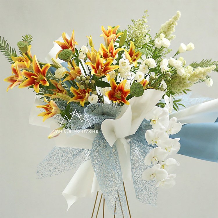 Flower packaging paper material jacquard mesh rose bouquet flower shop flower wrapping mesh