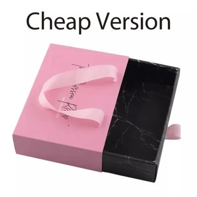 High-end Luxury Onesles Lining Satin Inside Women Custom Lingerie Packaging Boxes