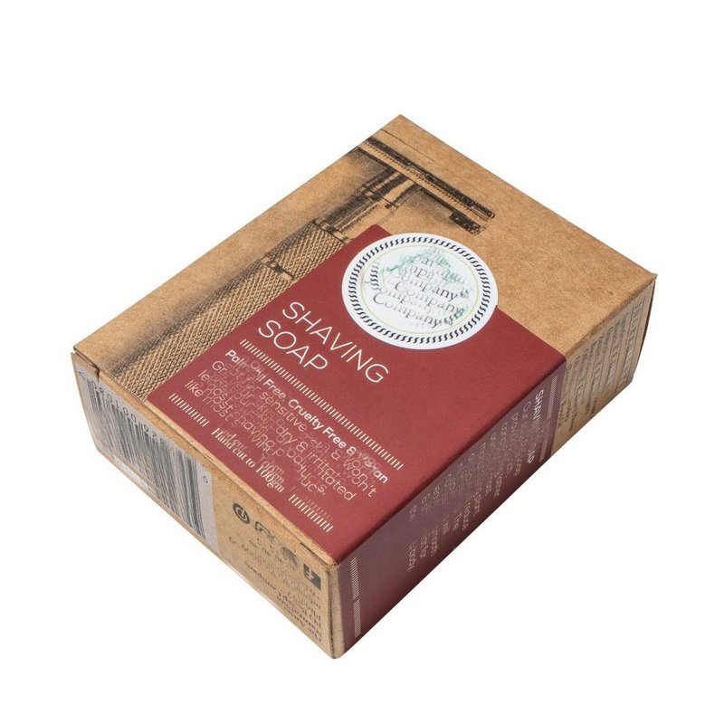 Custom Small Paper Soap Packaging Box Full Printed Paper Box For Handmade Soap Bar