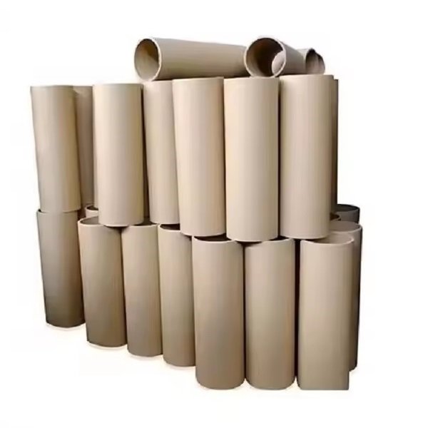 Board Gift Packing UV Coating OEM/ODM Embossing Recyclable Eco-friendly Corrugated Craft Paper Packaging Paper Tube