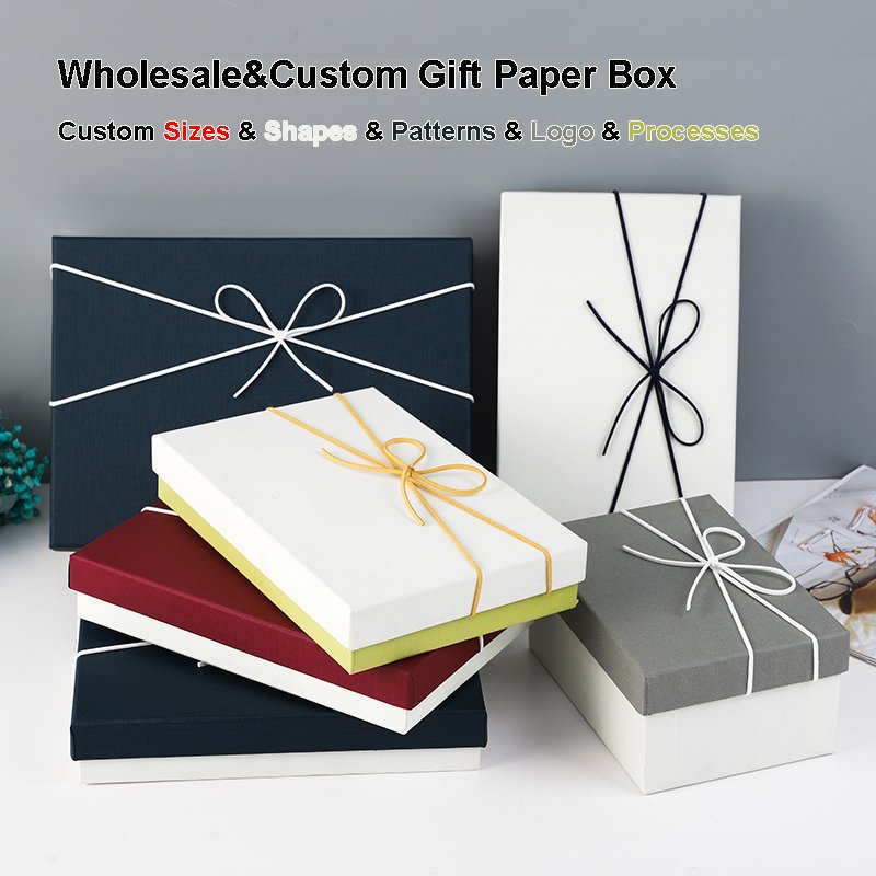 Wholesale Customized Paper Gift Box Custom Luxury Christmas Gift Date Chocolate Jewelry Packaging Gift Paper Box