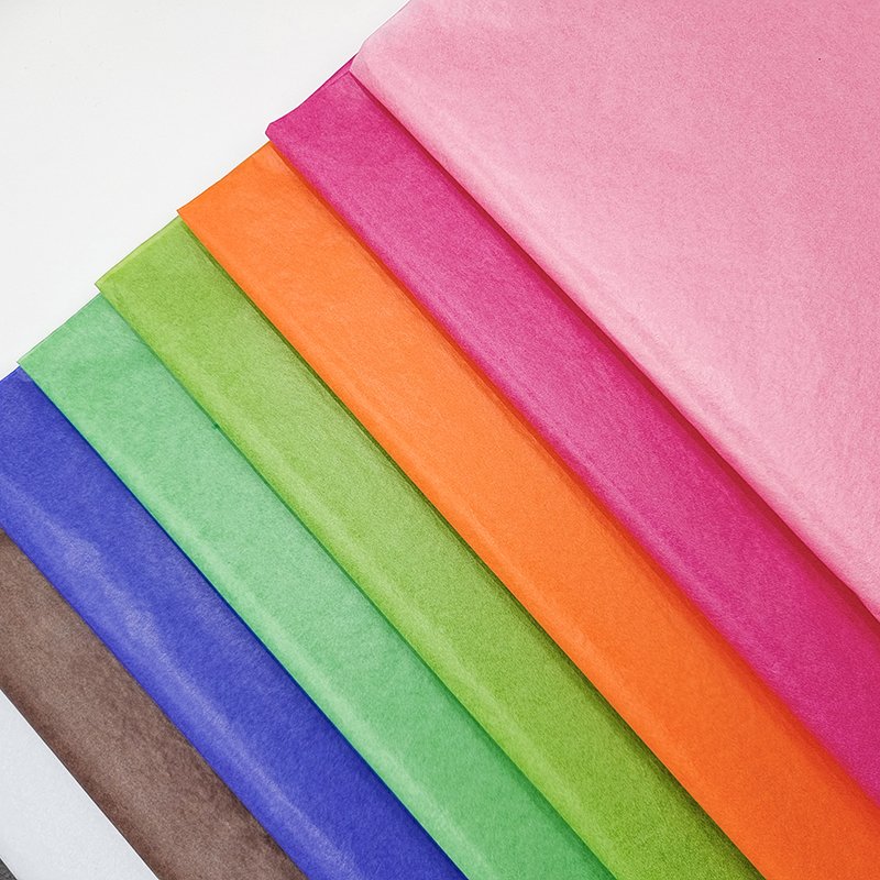 New arrival color wax wrapping tissue packaging paper gift wrapping paper sheets gloss customised gift wrapping paper