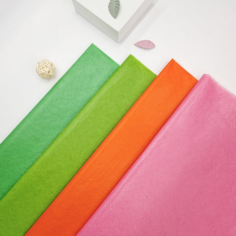 New arrival color wax wrapping tissue packaging paper gift wrapping paper sheets gloss customised gift wrapping paper