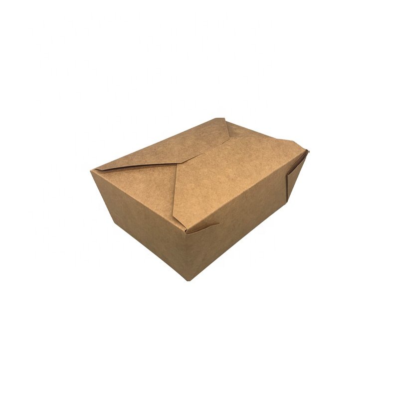 Disposable Take Out Salad Box Food Packaging Cardboard Boxes Take Away Paper Container