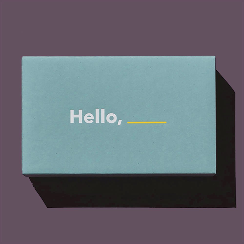 Custom Corrugated Cardboard blue Paper Mailer Shipping box Tear Strip Printed self sealing Surprise Gift Box With Logo