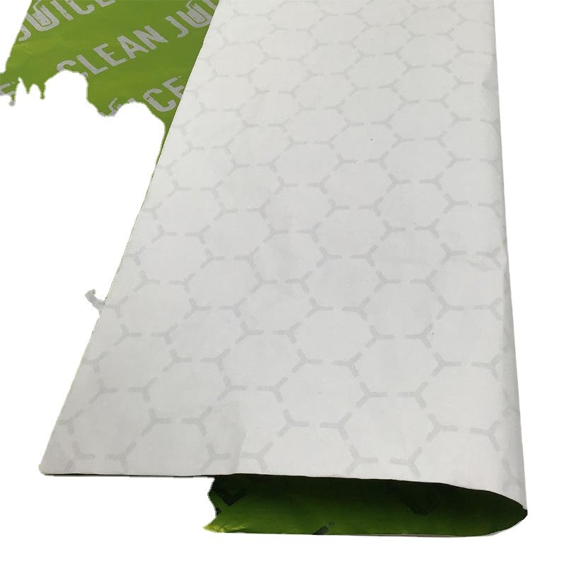 eco-friendly Custom Oil Proof Honeycomb Paper Wax Paper Custom Food Wrapping Paper sandwich for hamburger