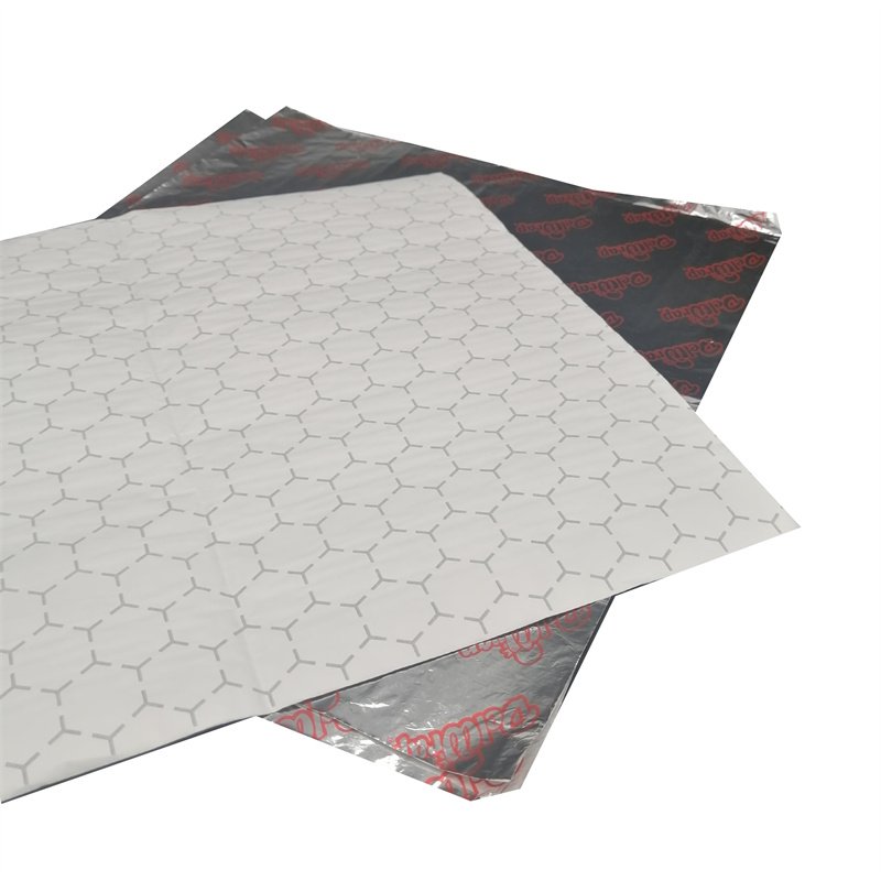 eco-friendly Custom Oil Proof Honeycomb Paper Wax Paper Custom Food Wrapping Paper sandwich for hamburger