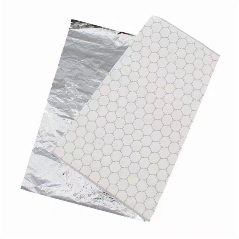 eco-friendly Custom Oil Proof Honeycomb Paper Wax Paper Custom Food Wrapping Paper sandwich for hamburger