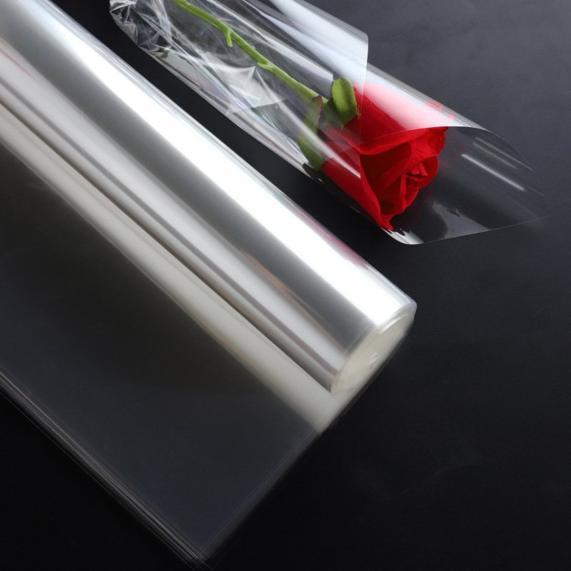 Eco-friendly Food Grade Wrapping Paper Waterproof Transparent Cellophane Paper For Packing