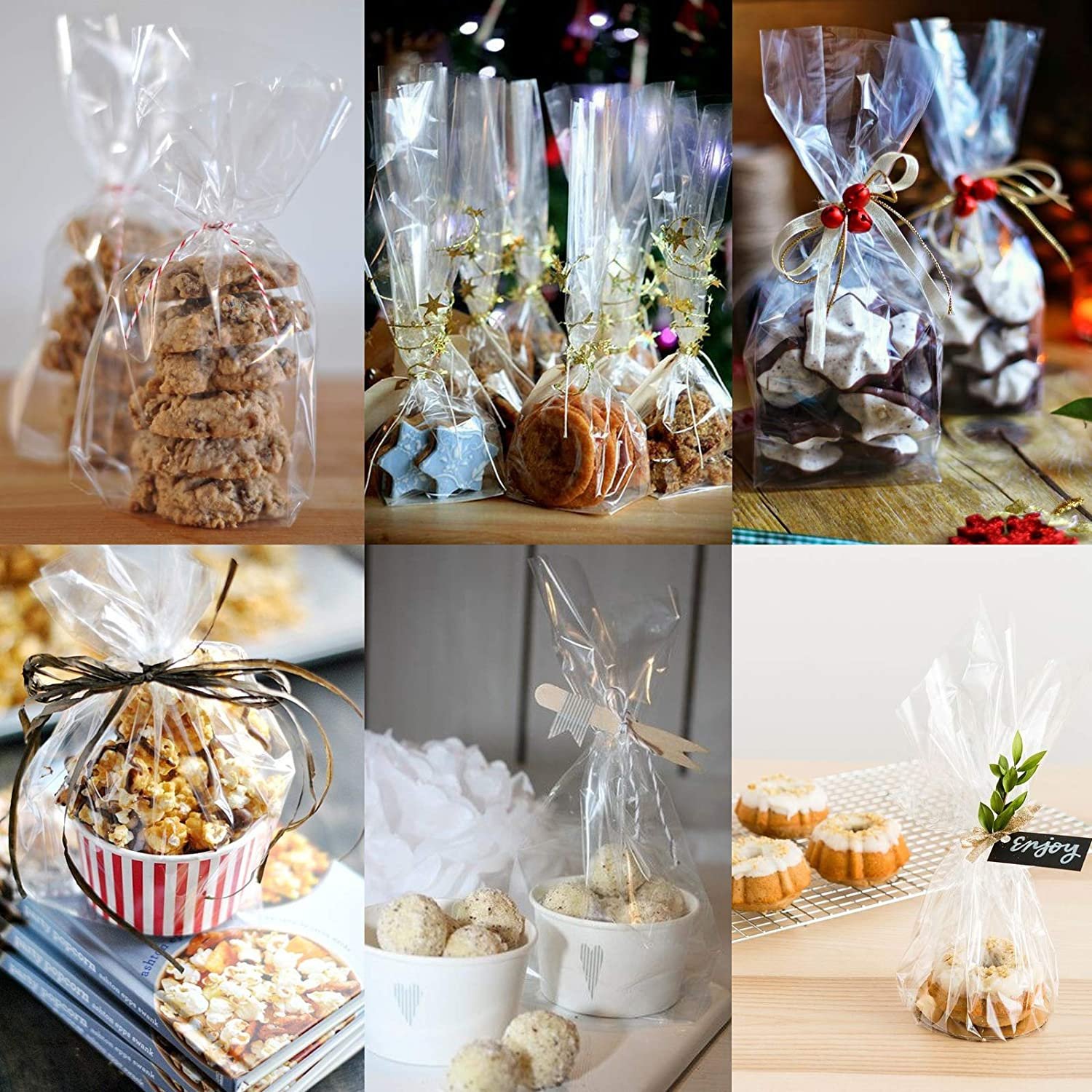 Eco-friendly Food Grade Wrapping Paper Waterproof Transparent Cellophane Paper For Packing