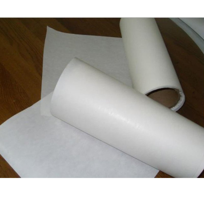 Environmental & biodegradable food grade White PE Coated Kraft Paper in roll