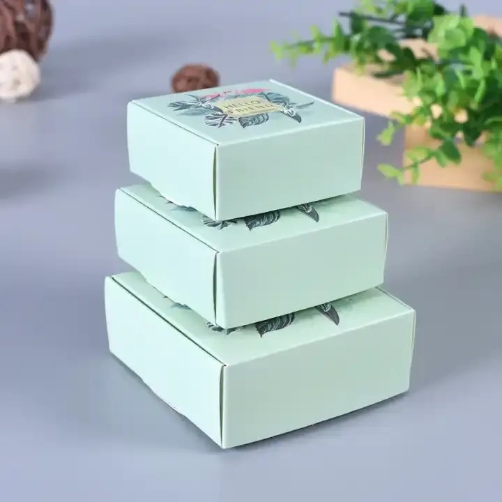 High quality creative exquisite recycled folded printed packaging paper box for gift decoration