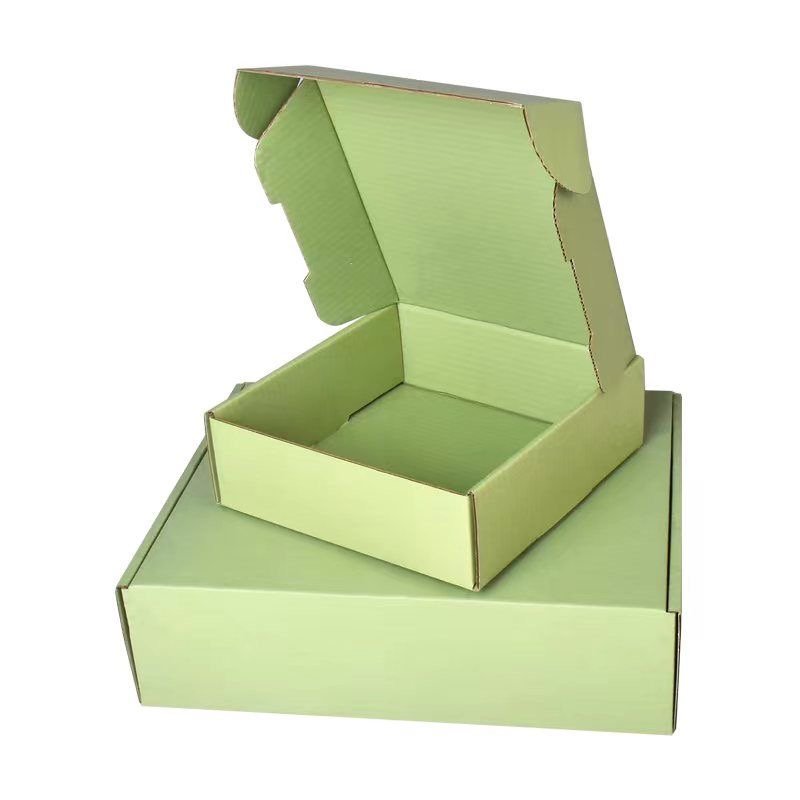 Spot wholesale color aircraft box special hard printing custom LOGO clothing express packaging box carton box