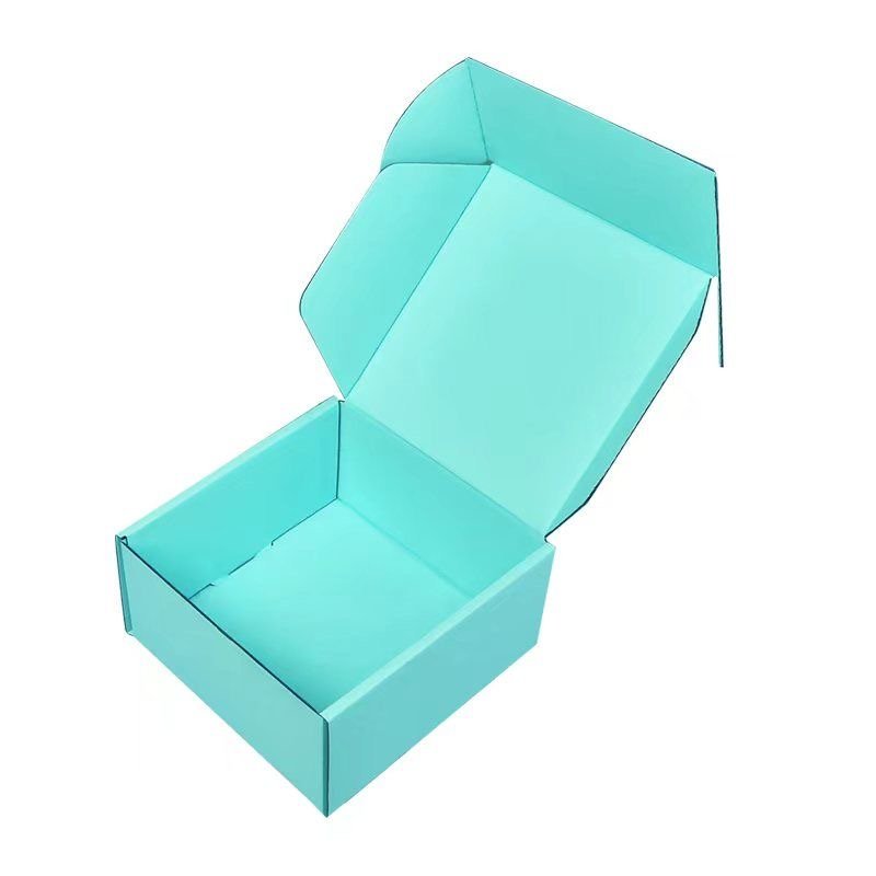 Spot wholesale color aircraft box special hard printing custom LOGO clothing express packaging box carton box