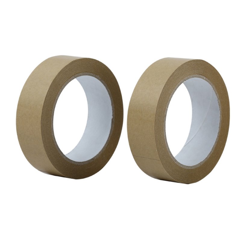 High Strength Eco Friendly Custom Logo Printed Self Adhesive Kraft Paper Tape Packing Tape
