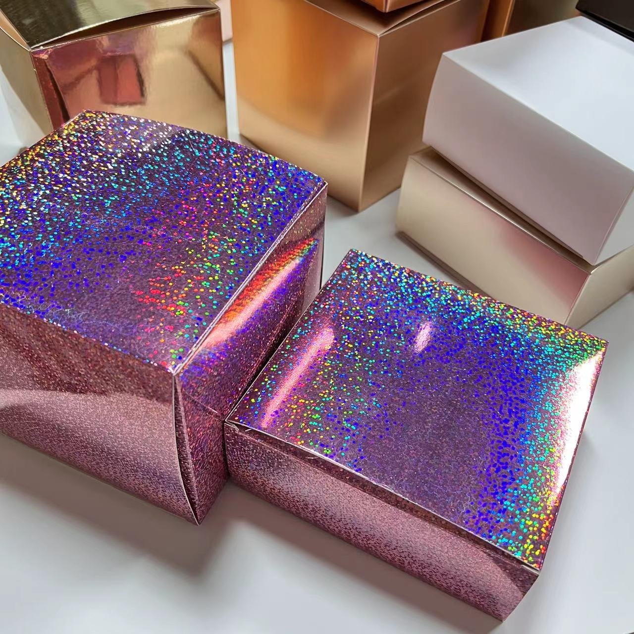 Eco Friendly Custom Cosmetic Card Box With Gloss Lamination Cardboard Packaging For Beauty Cream