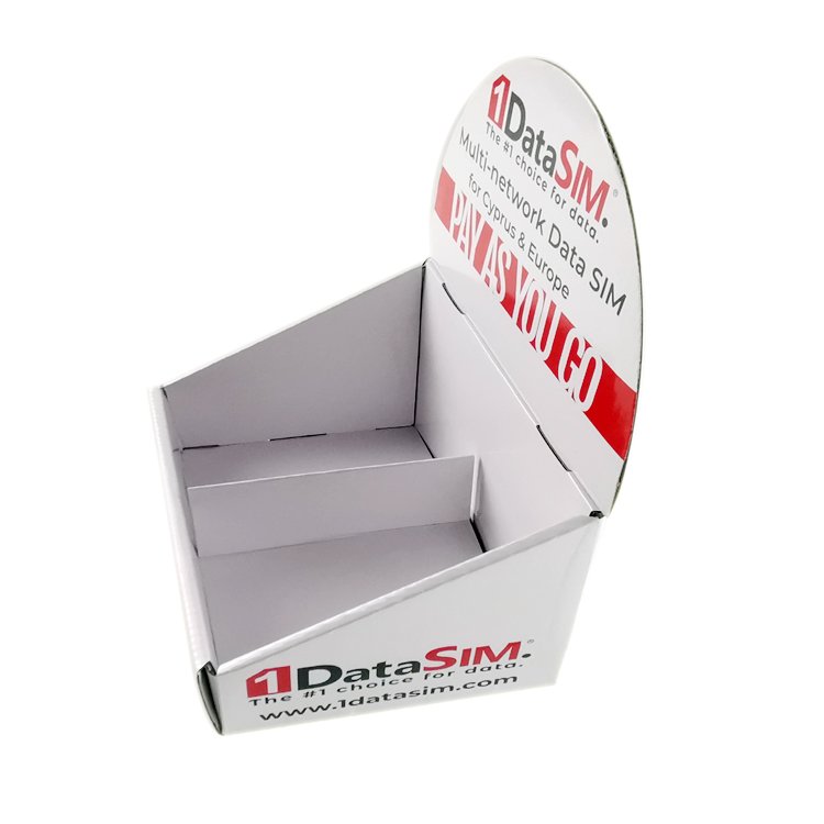 Custom cardboard counter Display Box