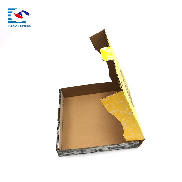 Promotion Price Free Sample Customized Food Pizza Take- out White Card Paper Packaging Boxes For Pizza