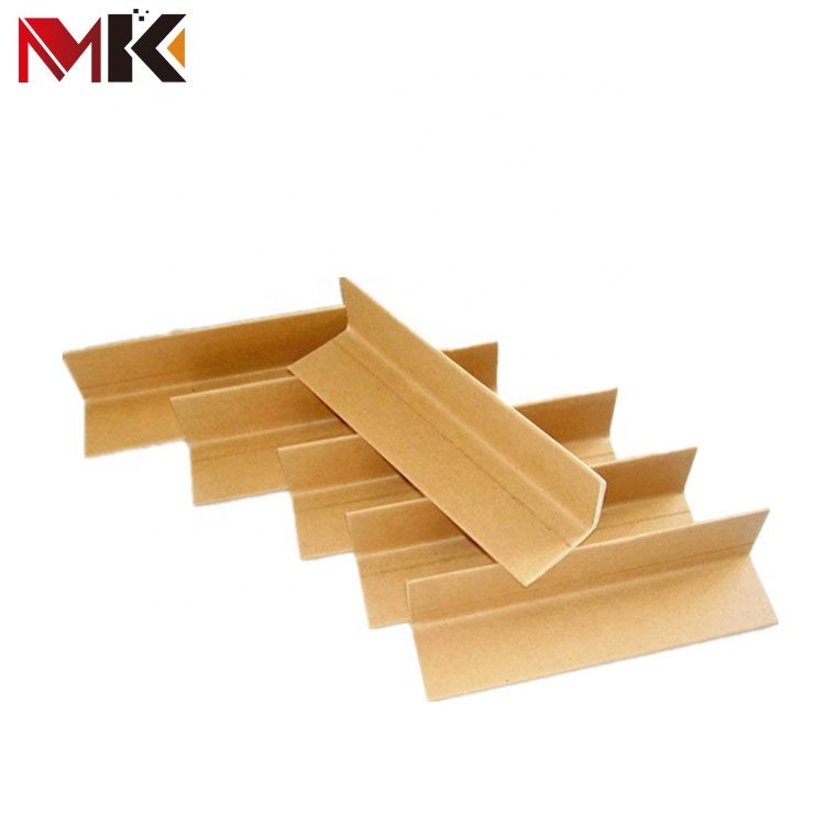 Recycled L-shape Pallet Cardboard V Shape Carton Corner Paper Angle Board Protector Packaging Corners