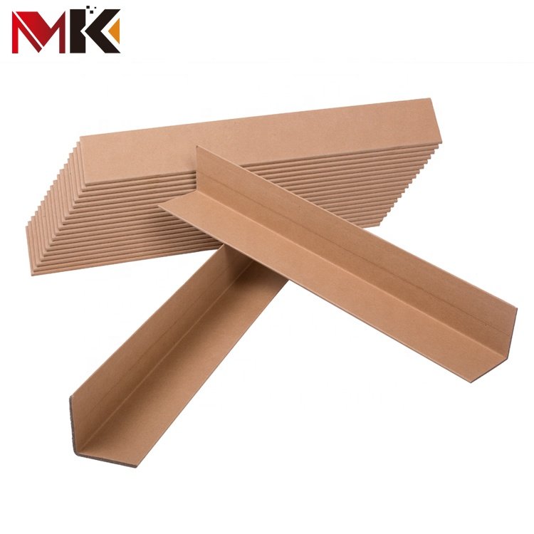 Recycled L-shape Pallet Cardboard V Shape Carton Corner Paper Angle Board Protector Packaging Corners