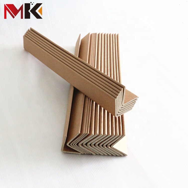 Recycled L-shape Pallet Cardboard V Shape Carton Corner Paper Angle Board Protector Packaging Corners