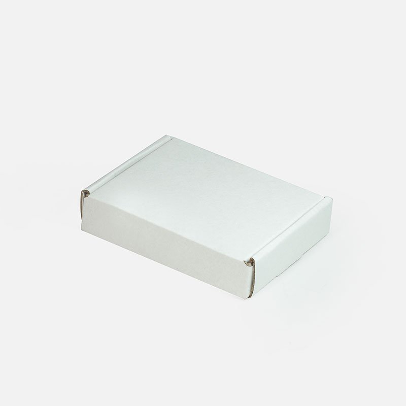 Custom White Corrugated Mailer Box Gift Perfume Packaging Paper Boxes