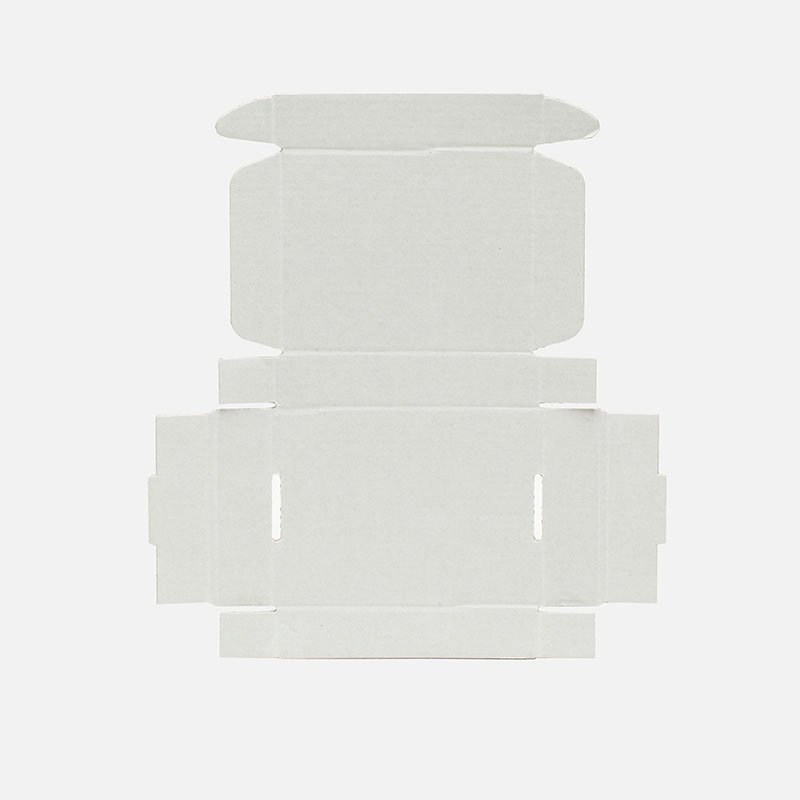 Custom White Corrugated Mailer Box Gift Perfume Packaging Paper Boxes