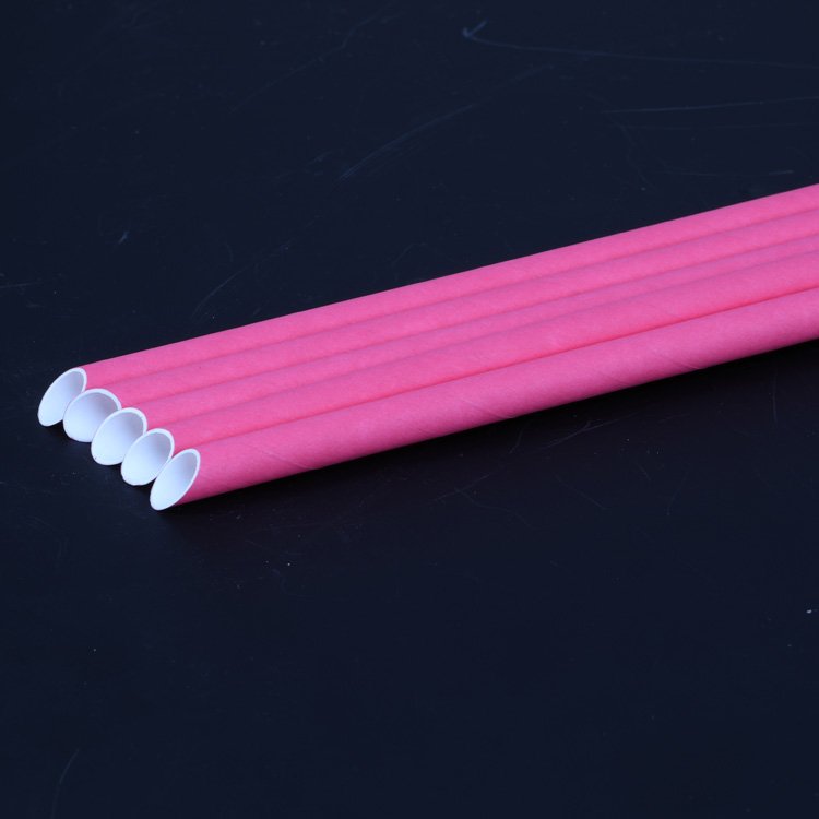 Manufacturer Customized Biodegradable Paper Drinking Straws Wrapped Paper Boba Straw