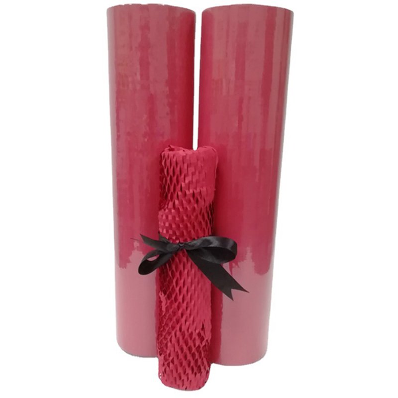 30cm*40m Brown Hex Buffer Cushion Vellum Kraft Paper Roll Packing Honeycomb Craft Packaging Kraft Wrapping Paper Honeycomb Wrap