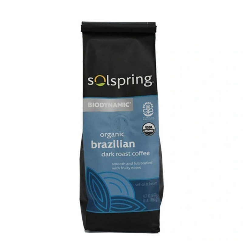 125g 250g 500g 1kg Bio Pla Biodegradable Black Coffee Bags With Your Own Logo Custom Paper Packaging Flat Bottom Coffee Bean Bag